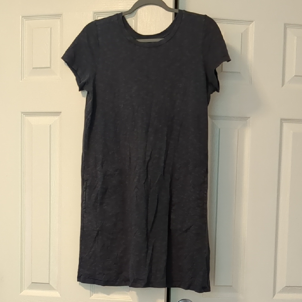 Toad&Co Dark Blue T-Shirt Dress With Pockets